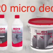 Dekoracyjna masa szpachlowa do ścian mira 6820 micro decor