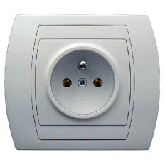 Gniazdo podtynkowe GP-1JZ
