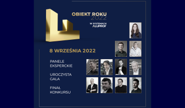 Rozstrzygnięcie konkursu "Obiekt Roku w Systemach Aluprof"