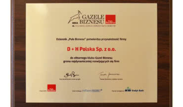 Gazela Biznesu dla D+H