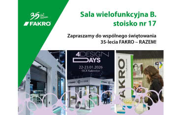 FAKRO na 4 Design Days 2026 w Katowicach